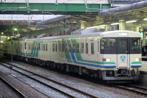 【阿武急】阿武隈急行 全線で運転再開を仙台駅で撮影した写真