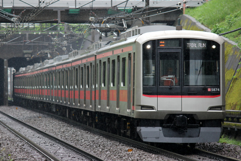 【東急】5050系5174F 試運転を青葉台駅で撮影した写真