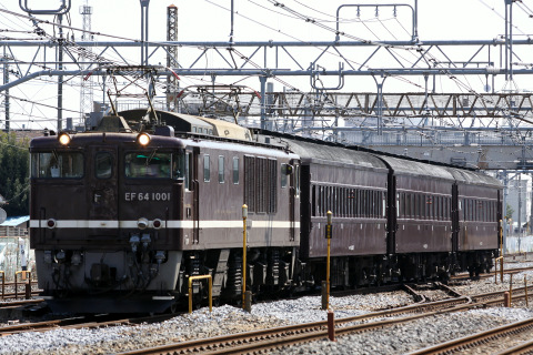 【JR東】C11-325・旧型客車3両 山形へ回送 を西川口～蕨で撮影した写真