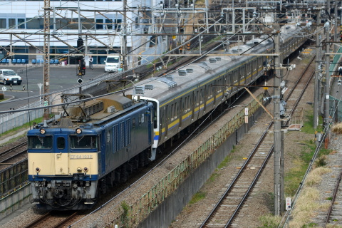 【JR東】211系マリ503＋507編成 配給輸送を豊田～八王子で撮影した写真