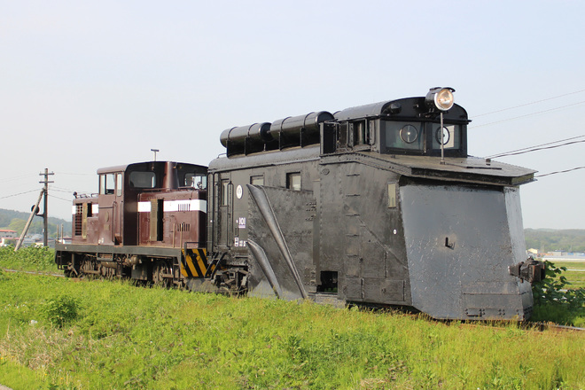 【津軽】ラッセル車回送列車運転を津軽飯詰～五農校前間で撮影した写真