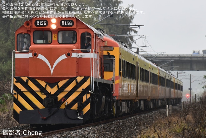 【台鐵】EMU300形EMU304+EMU305+EMU308が廃車回送