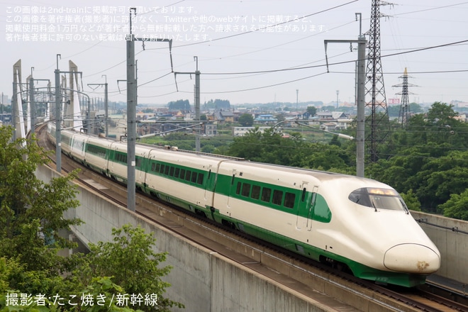 【JR東】E2系200系カラー使用 団体専用臨時列車「東京再会号」が臨時運行