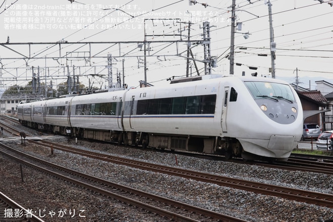【JR西】681系W91編成が吹田総合車両所本所入場回送を不明で撮影した写真