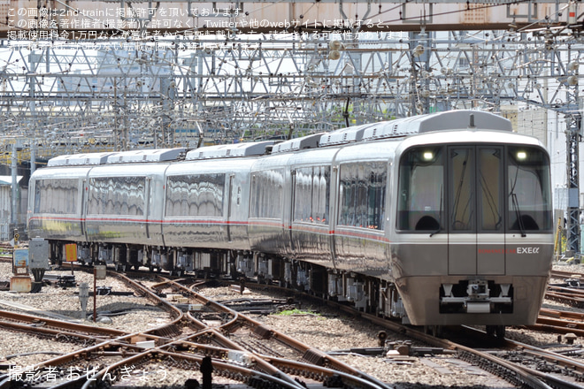 【小田急】30000形30252F(30252×6)重要部検査明け試運転を相模大野駅で撮影した写真